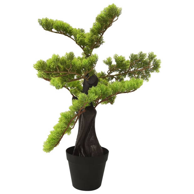 Vidaxl Kunstplant Met Pot Cipres Bonsai Cm Groen Blokker