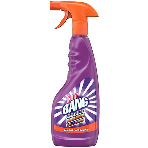 Cillit Bang Power Cleaner Badkamer Spray Reiniger Anti Kalk 750ml