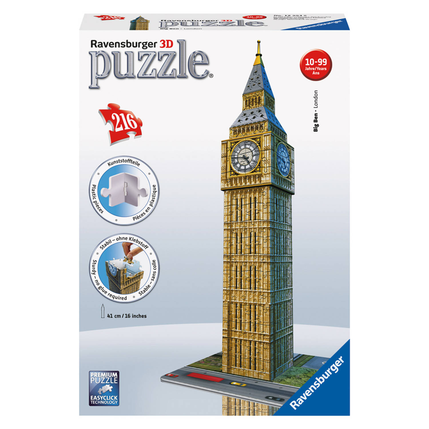 Ravensburger 3D puzzel Big Ben -