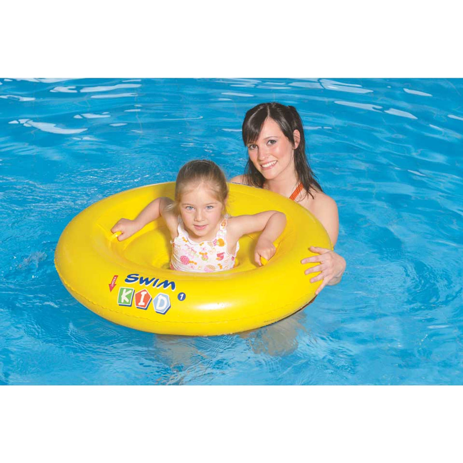monteren Dijk Bowling Intex Baby Float zwemband - 79 cm - geel | Blokker