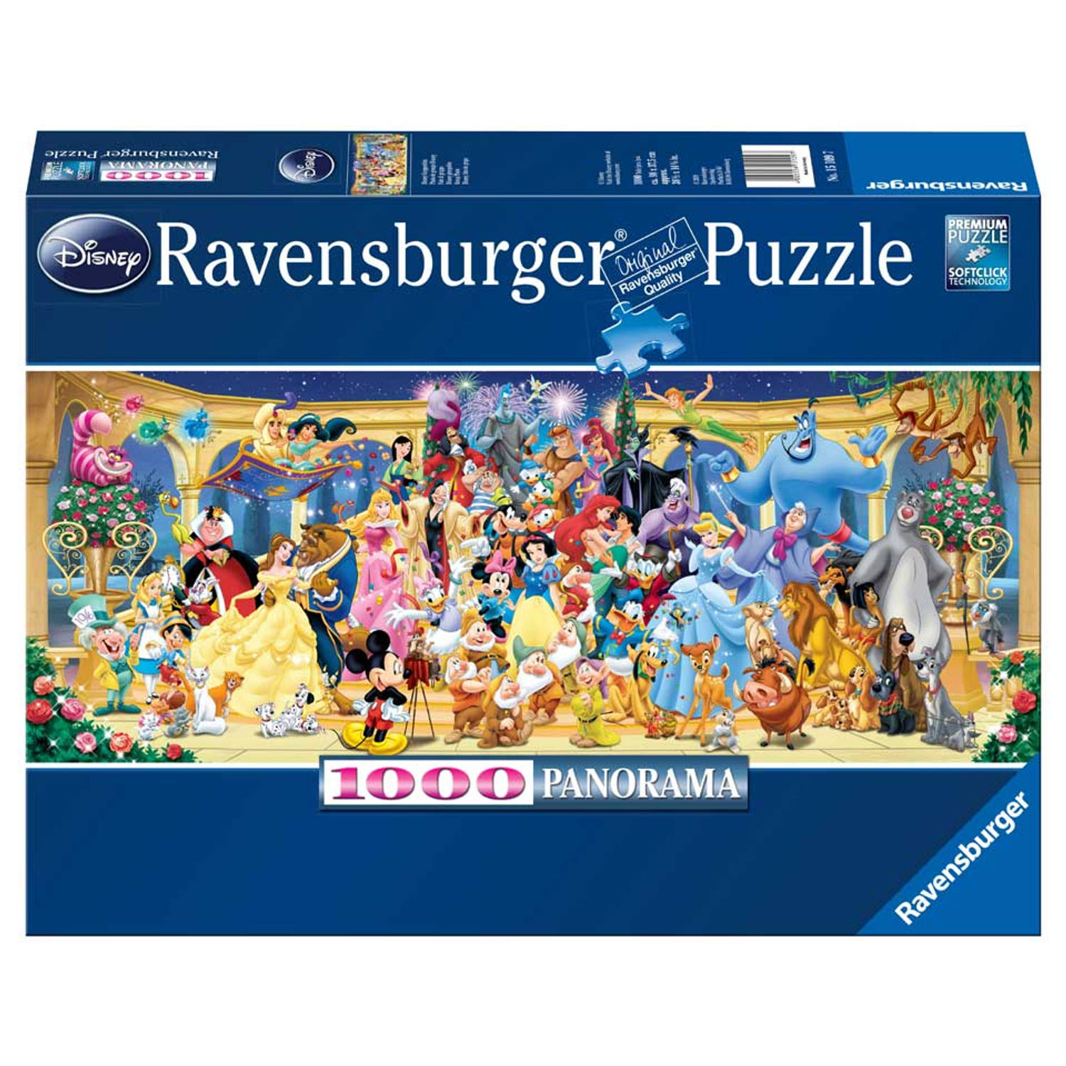 Ravensburger puzzel Disney groepsfoto 1000 stukjes