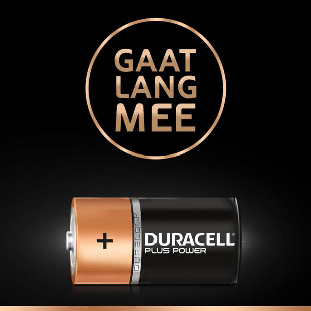 Duracell Plus Power C alkaline batterijen - 2 stuks
