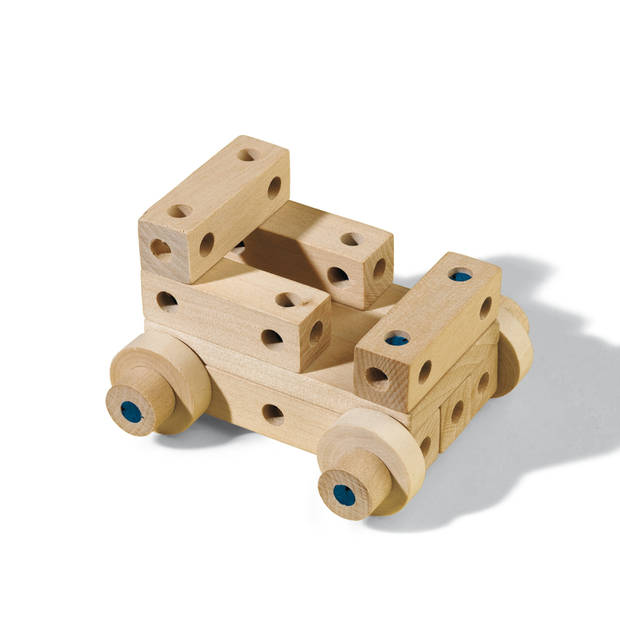 SES CREATIVE Kit voor de jonge meubelmaker - speelgoedbouwset - hout