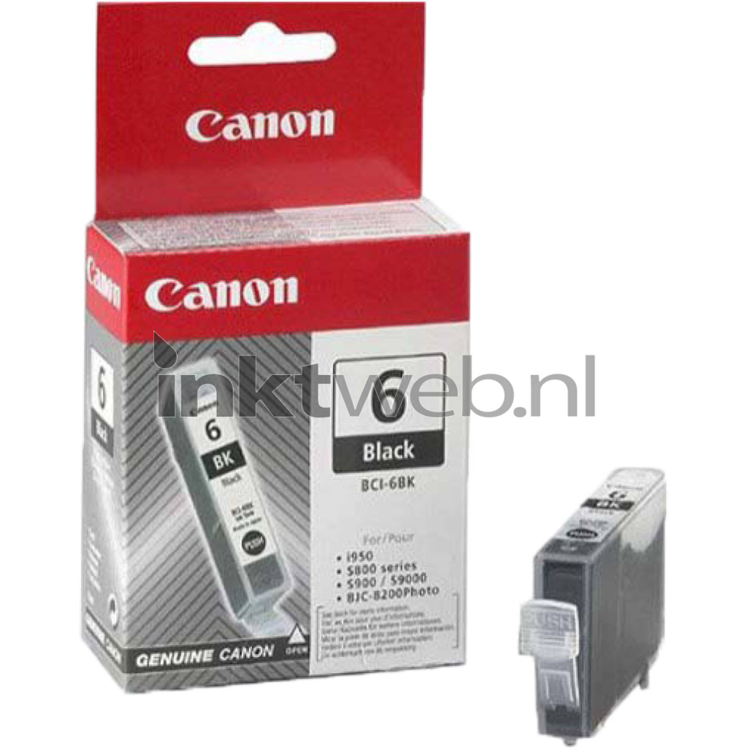 Canon BCI-6BK zwart cartridge