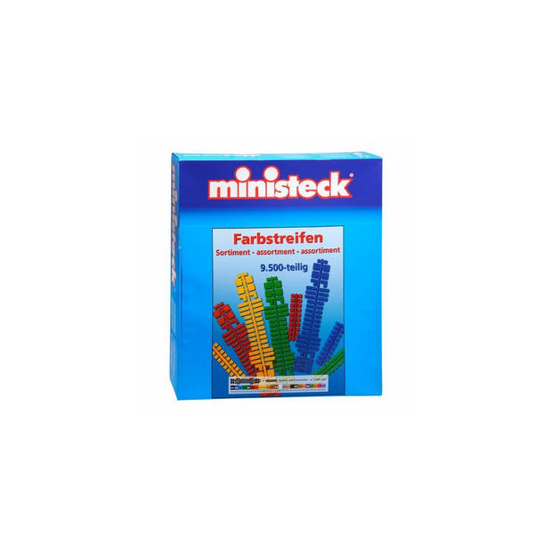 Ministeck Kleurenstrips assortiment - 9500 stukjes
