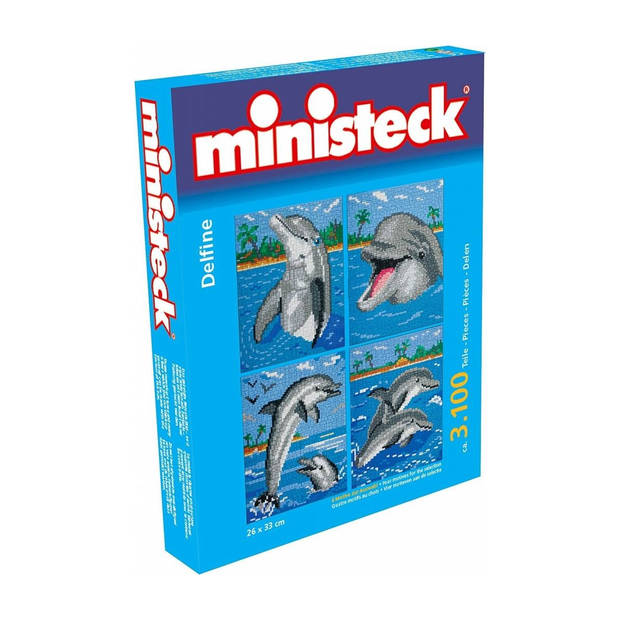 Ministeck Dolfijn 4-in-1 - 3100 stukjes