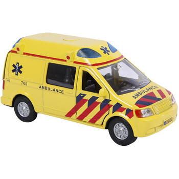 Ambulance auto met licht/geluid