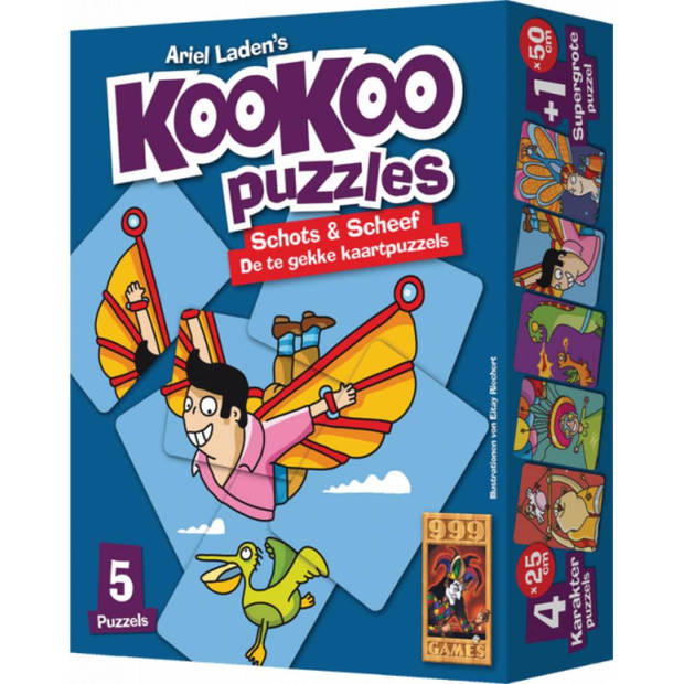 999 Games KooKoo Puzzle: Vliegen - Kaartspel - 7+