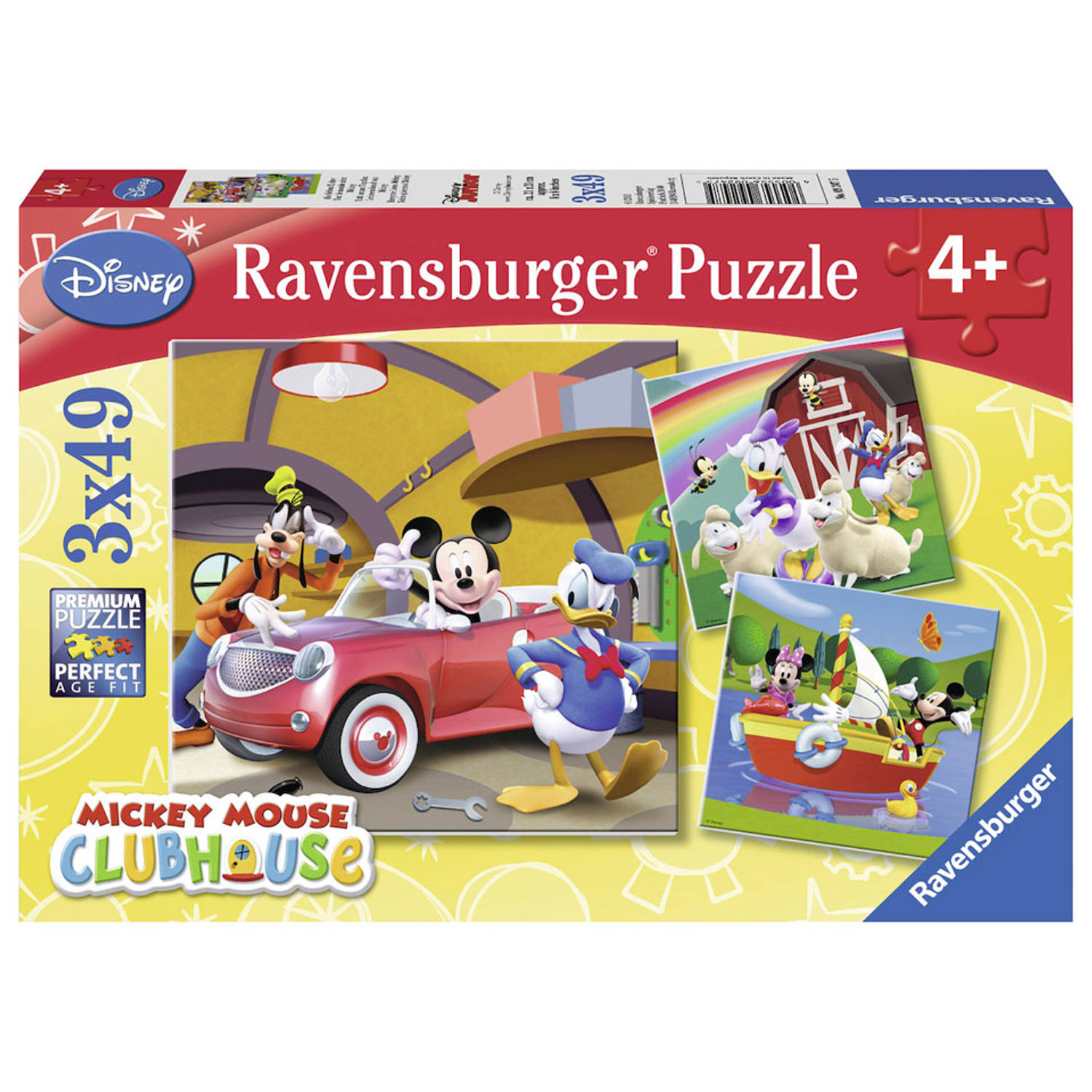 Ravensburger iedereen houdt van Mickey puzzels
