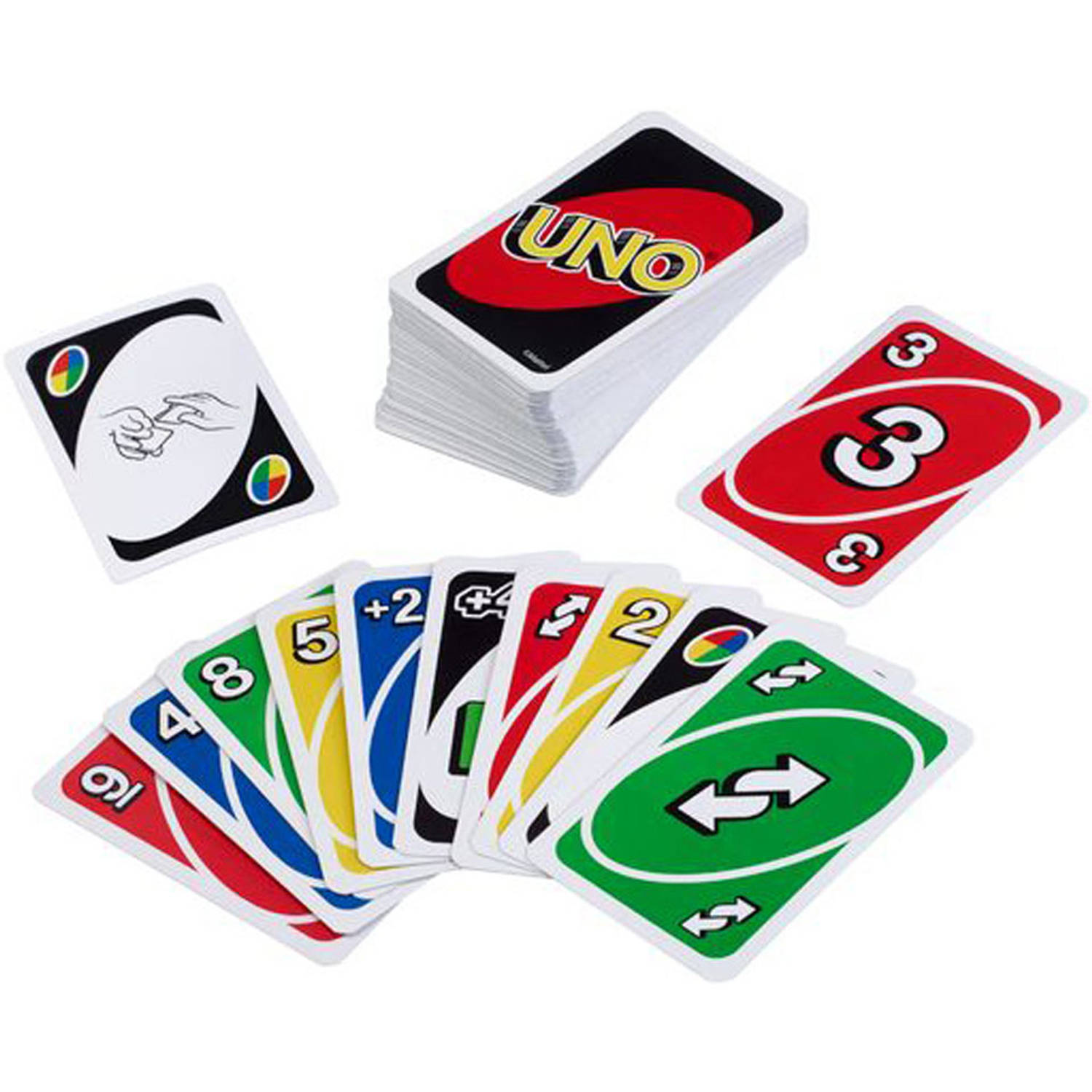 elegant effect nog een keer Uno kaartspel | Blokker