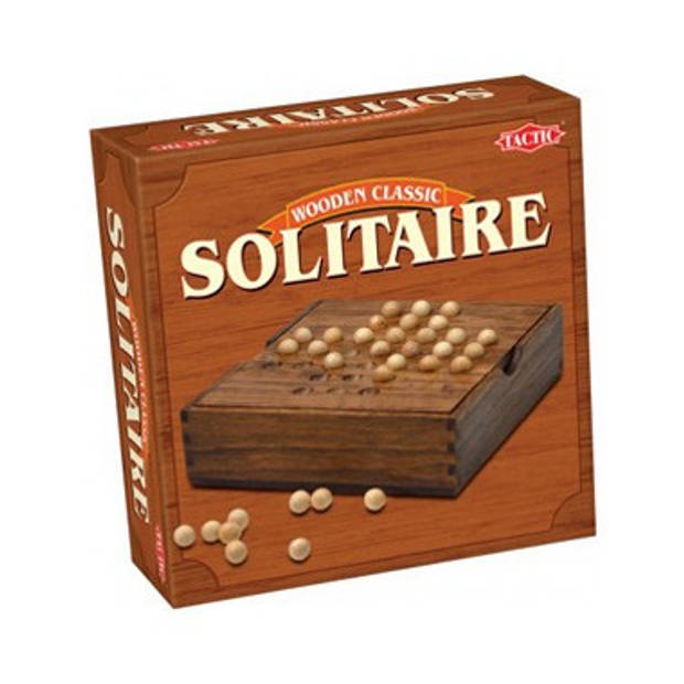 Solitaire in houten box