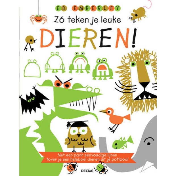 Deltas hobbyboek Zo teken je leuke dieren! 28 cm