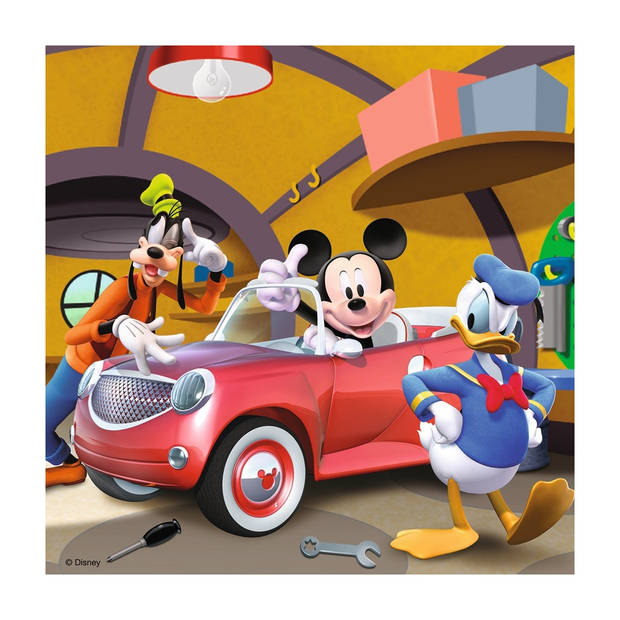 Ravensburger puzzel Disney iedereen houdt van Mickey - 3 x 49 stukjes