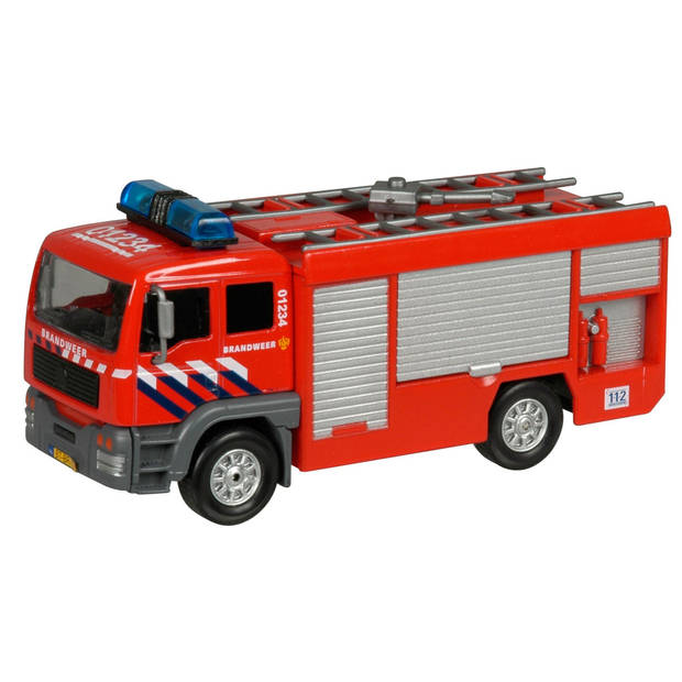 Die Cast brandweer tank auto