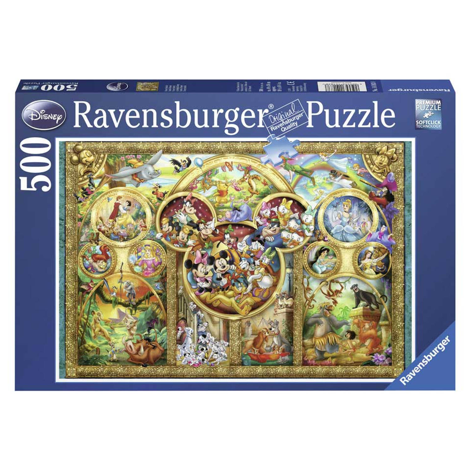 Ravensburger puzzel Disney familie 500 stukjes