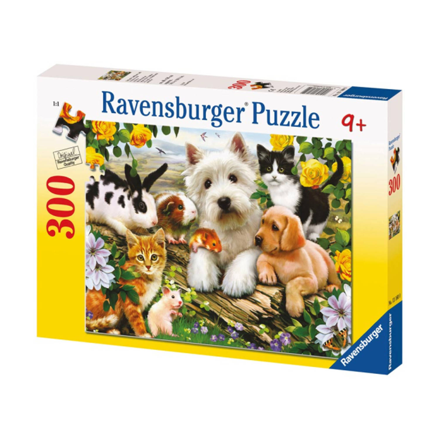 Ravensburger puzzel dierenvriendjes 300 stukjes