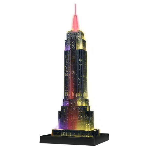 Ravensburger 3D puzzel Empire State Building met licht - 216 stukjes