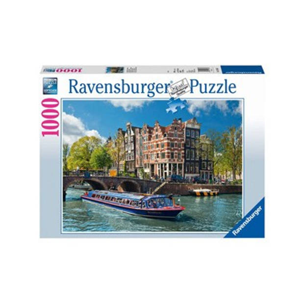 Ravensburger puzzel rondvaart Amsterdam - 1000 stukjes