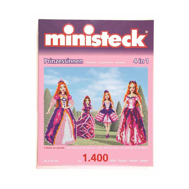Ministeck Prinsessen 4-in-1 - 1400 stukjes