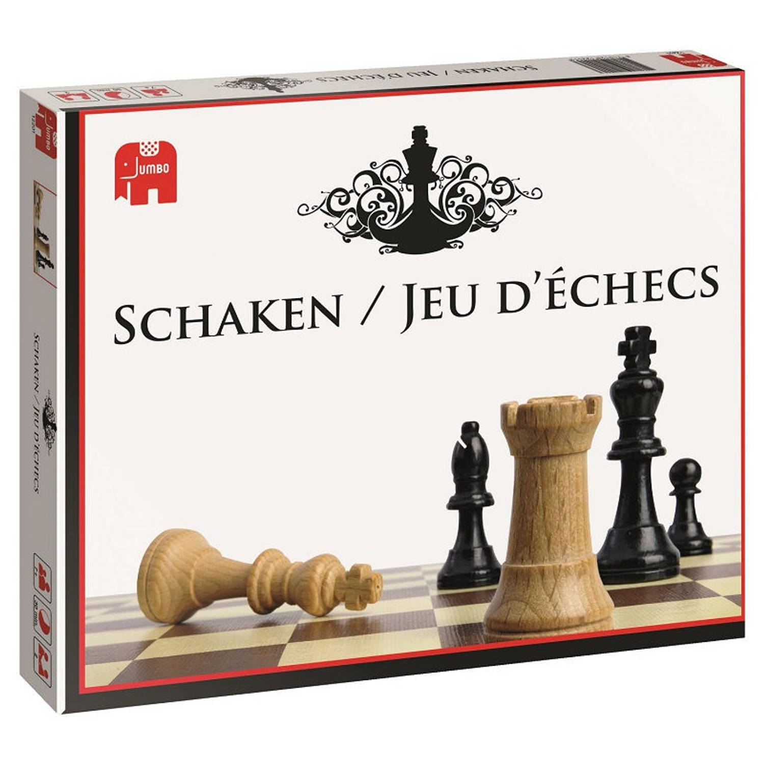 Jumbo schaakspel hout | Blokker