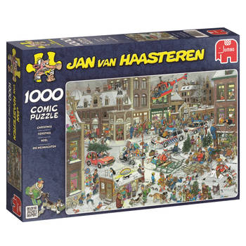Jumbo legpuzzel Jan van Haasteren Kerstmis 1000 stukjes