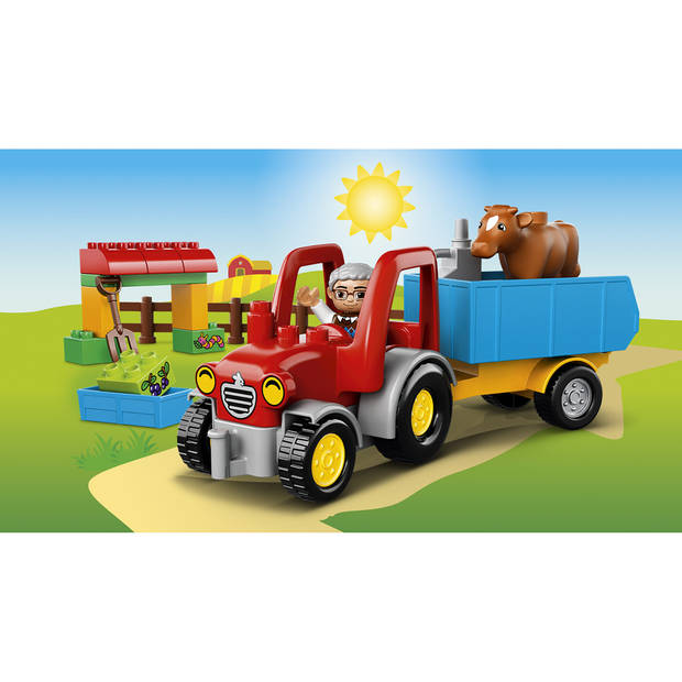 LEGO DUPLO landbouwtractor 10524