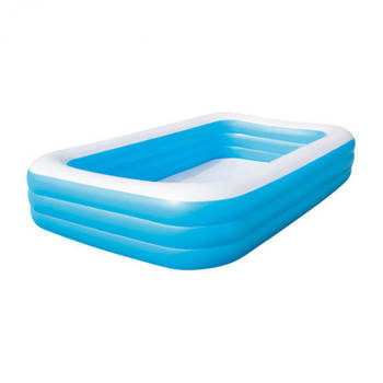 Bestway familiezwembad - 305x180x55 cm - blauw