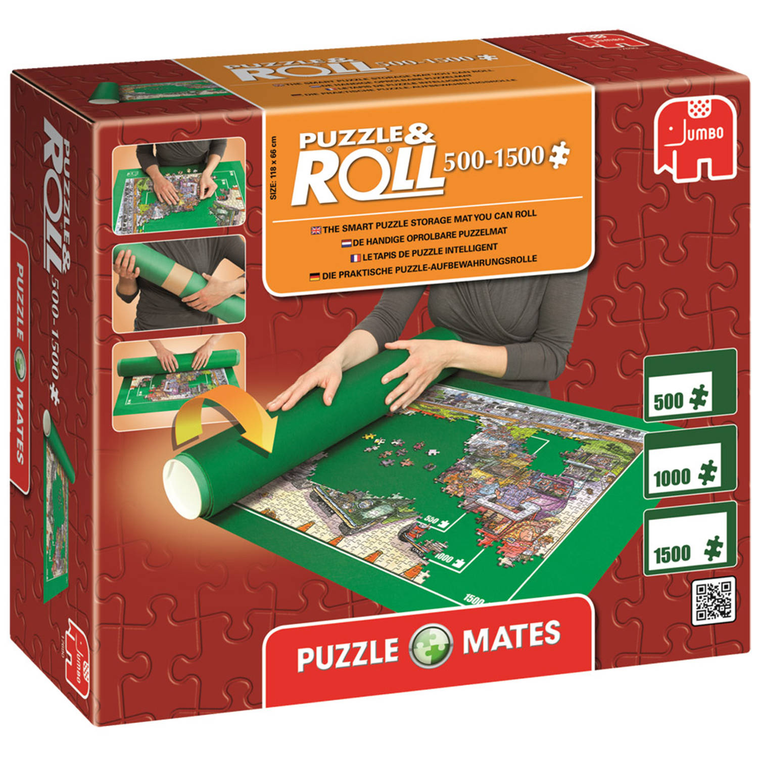 Puzzelmat, Puzzle & Roll 500-1500 stuks -