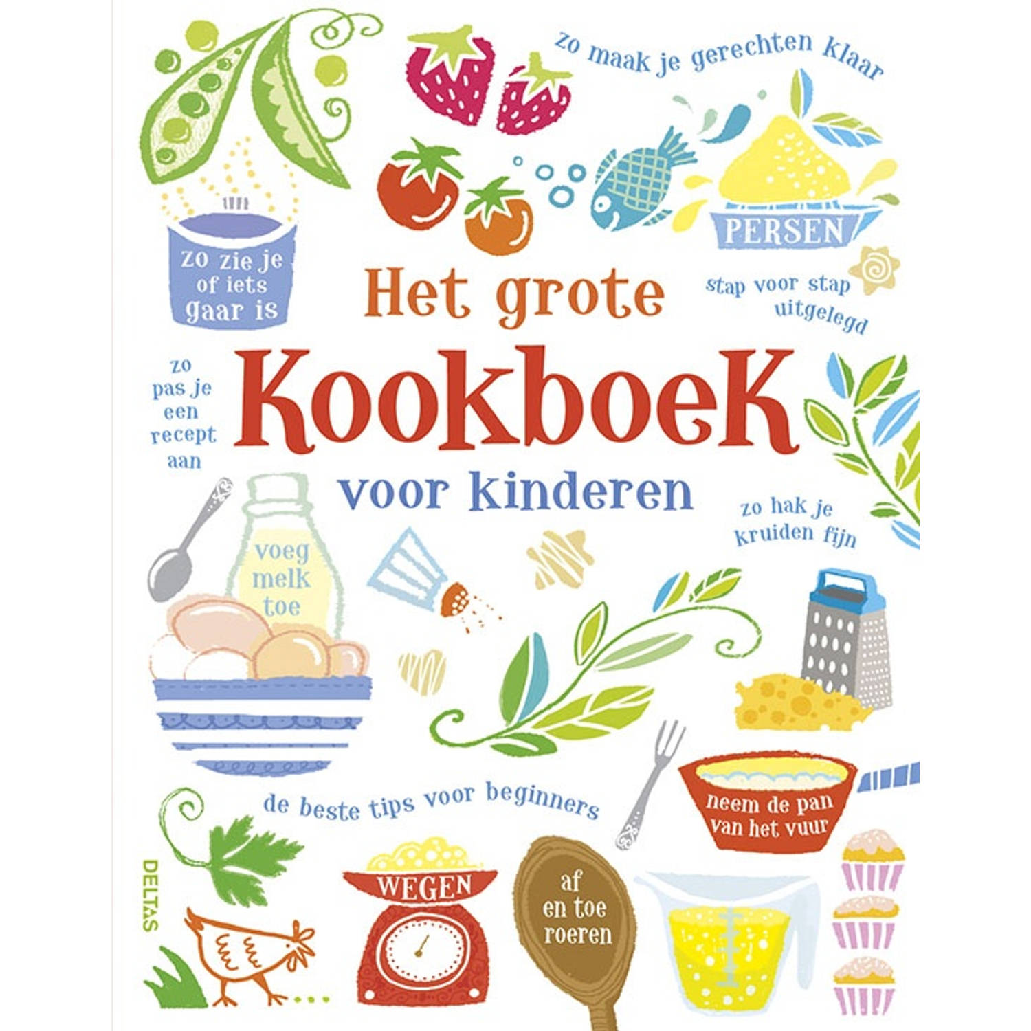 Deltas Kookboek Het Grote Kookboek Voor Kinderen 25 Cm