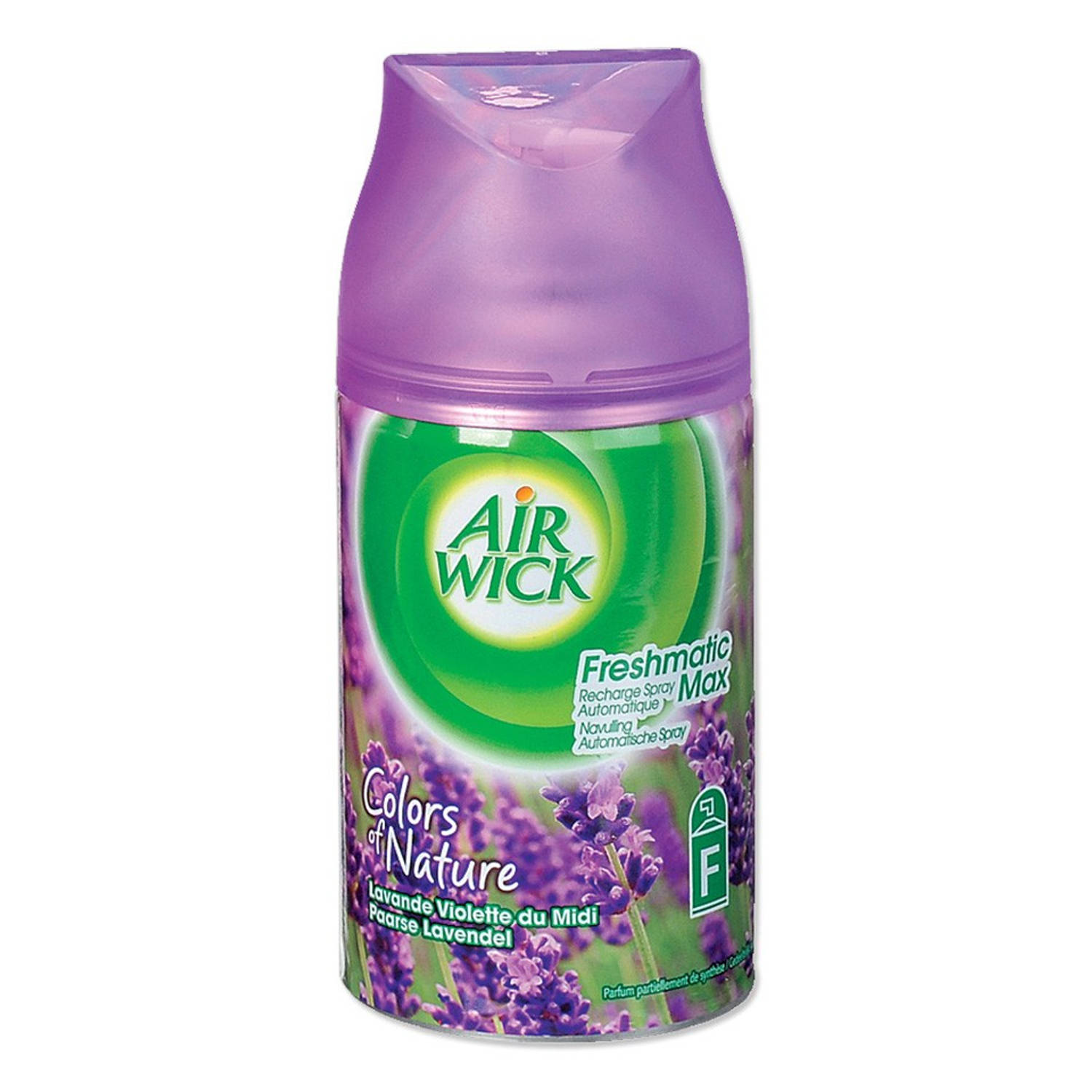Onderverdelen stapel rustig aan Air Wick Freshmatic Max Paarse Lavendel navulling | Blokker