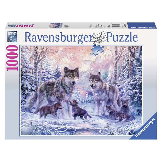 Ravensburger puzzel wolven 1000pc