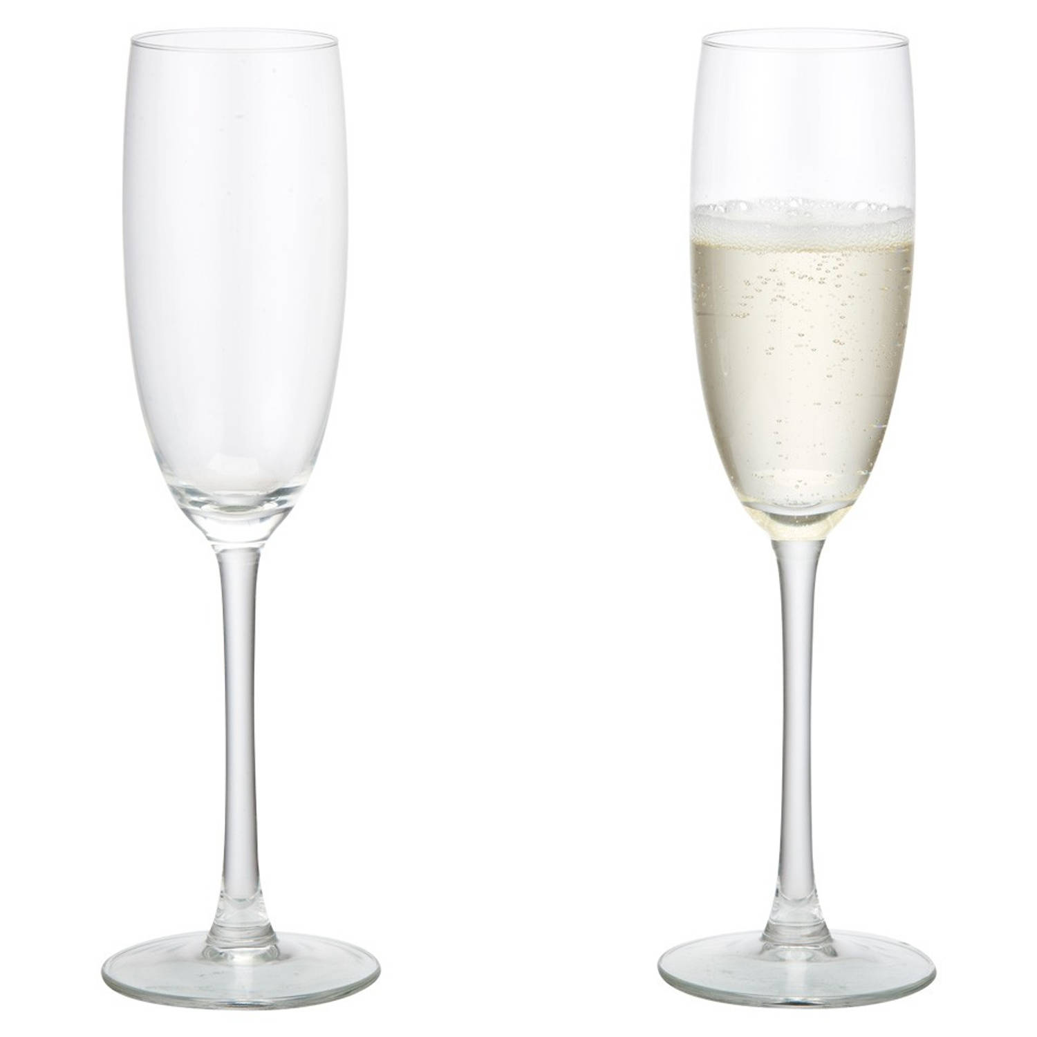 Bezet Speel Facet Champagneglazen Style (3 stuks) | Blokker