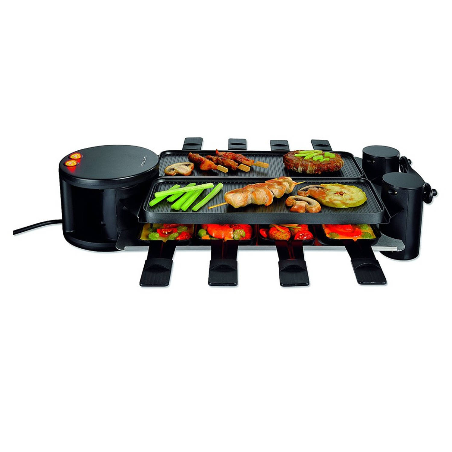 speelplaats radar Benadrukken Tomado gourmet/raclette/grillplaat TM-1959 | Blokker