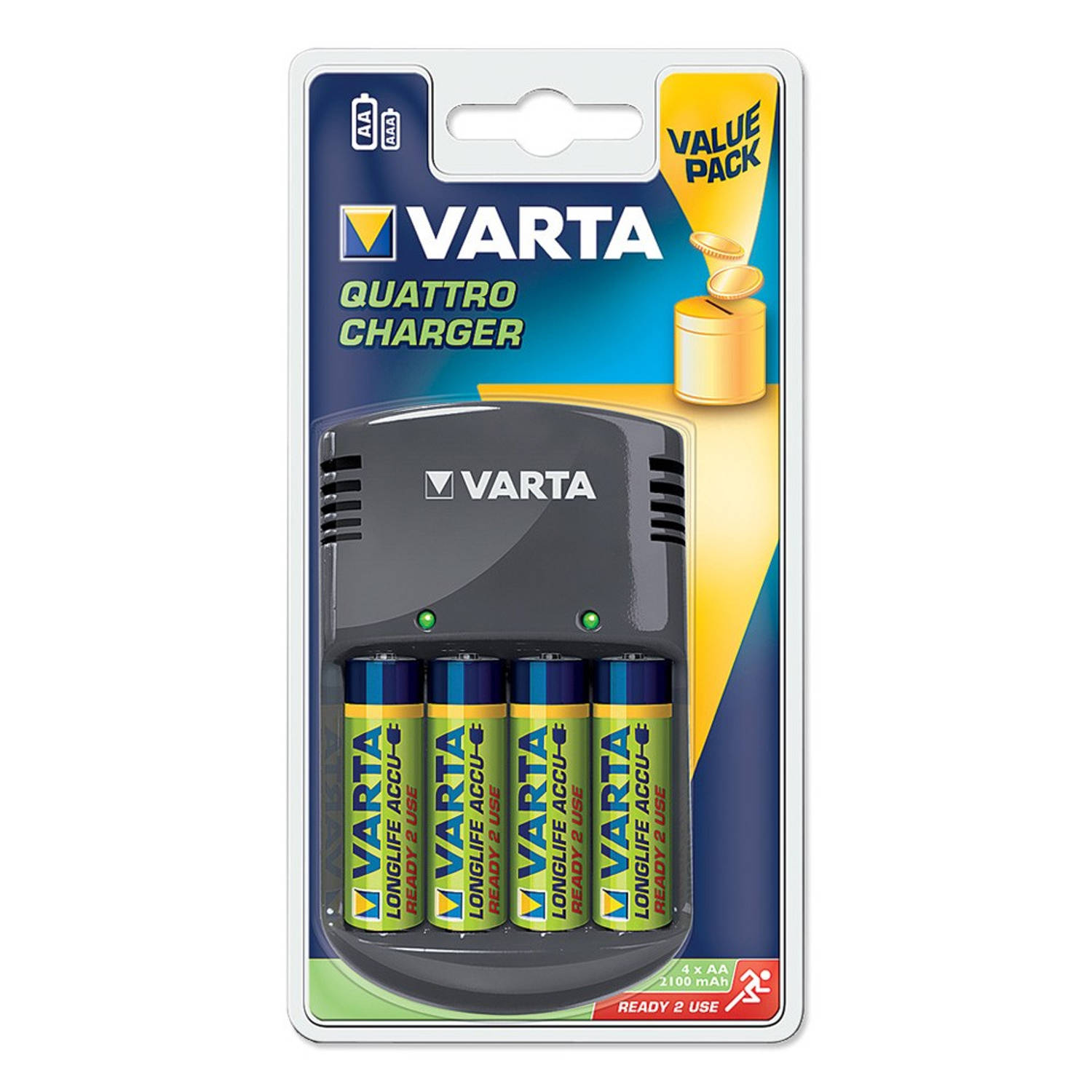 Mus eindeloos pakket Varta batterijoplader | Blokker