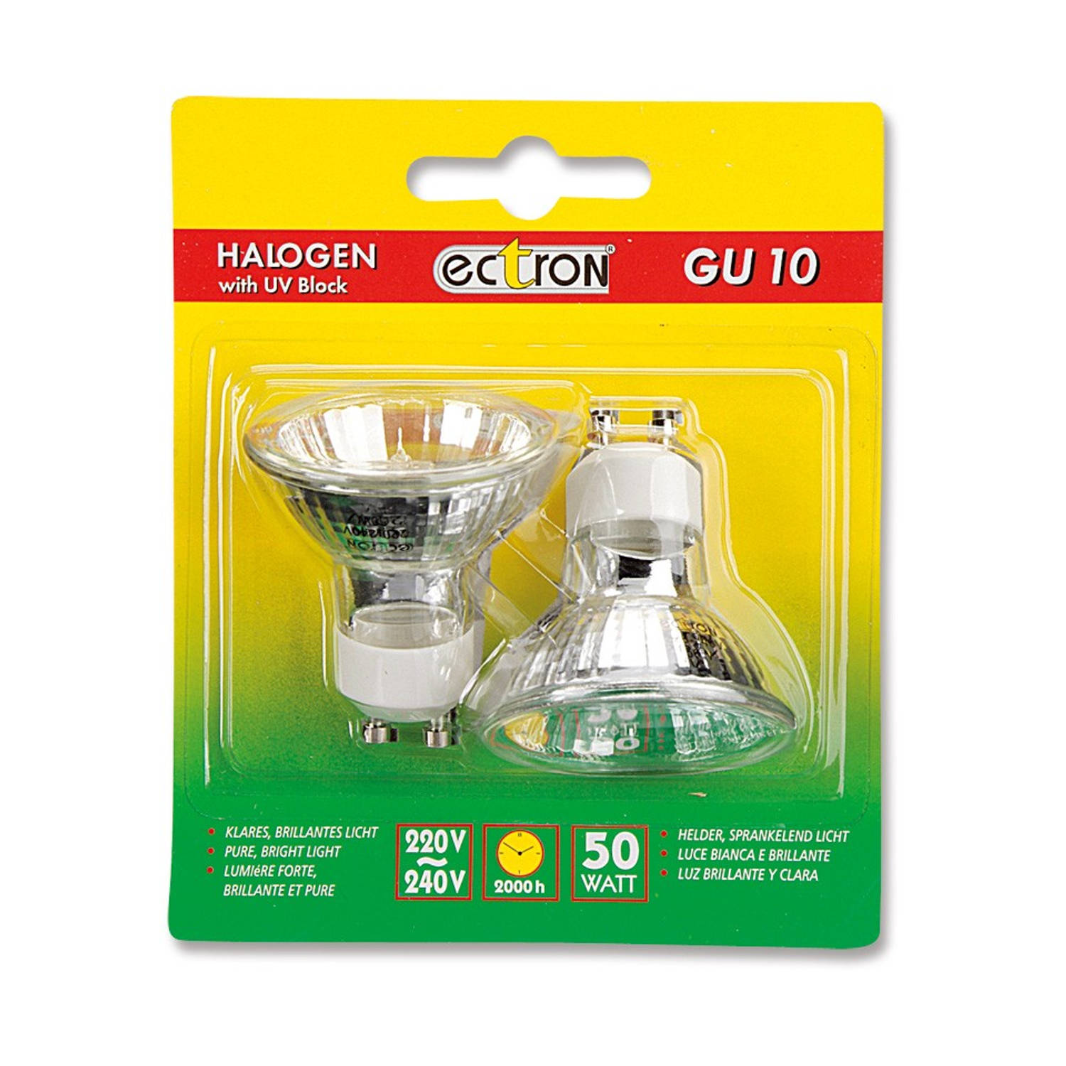 GU10 halogeenlamp 35W 2st