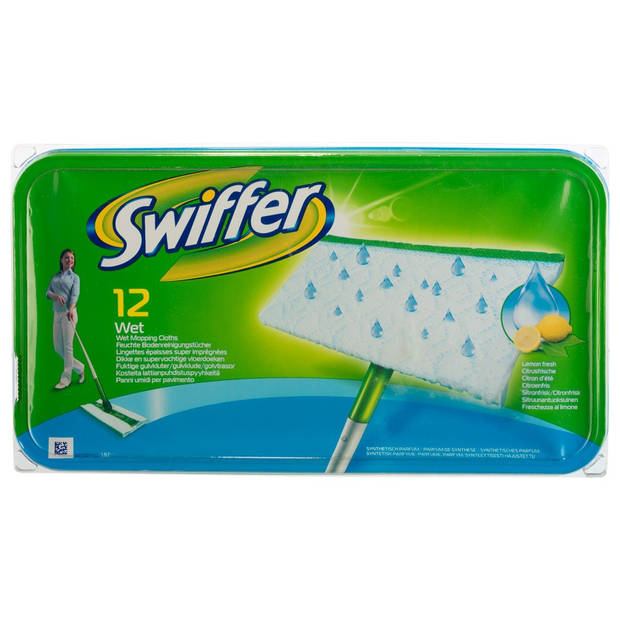 Swiffer Sweeper natte vloerdoekjes navulling - 12st