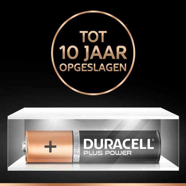 Duracell Plus Power AAA alkaline batterijen - 4 stuks