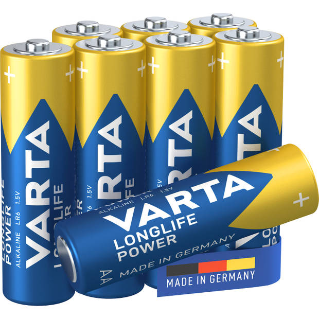Varta Longlife Power AA batterijen