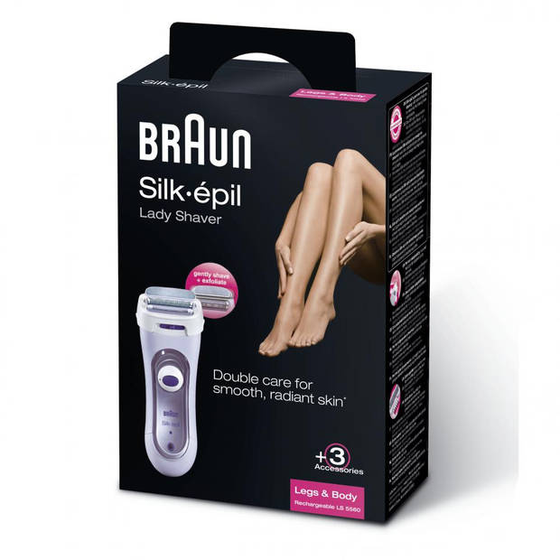 Braun Ladyshaver Silk&Soft LS 5560