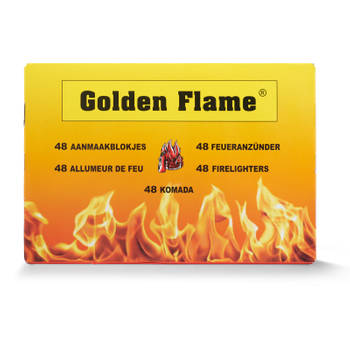 Golden Flame Aanmaakblokjes wit, 32 stuks