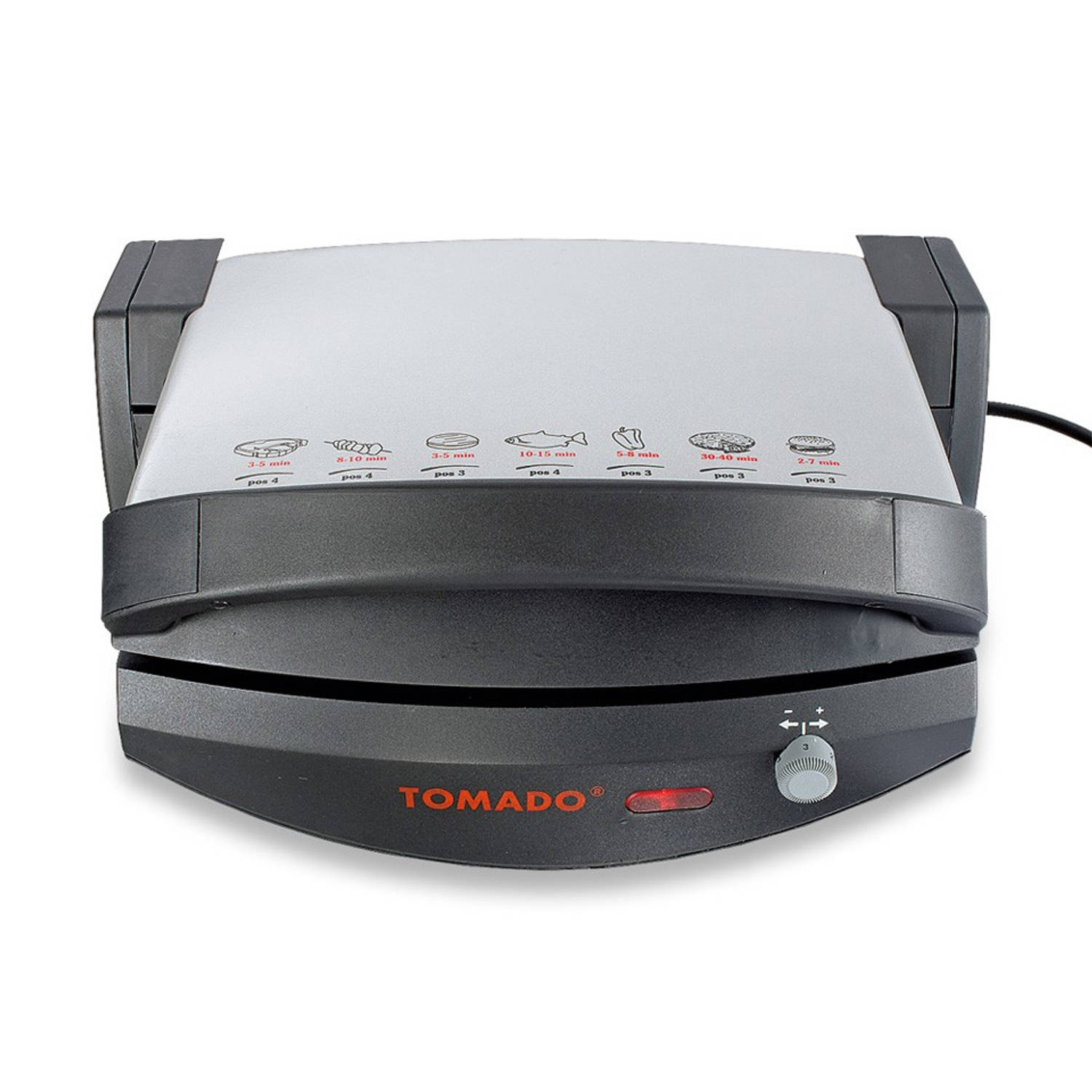 Overlappen Chinese kool Mondwater Tomado 1600W contactgrill | Blokker