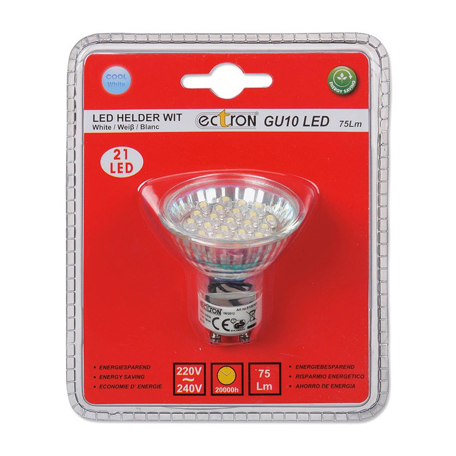 Vooruitzien Defilé Bedankt Ectron GU10 21 LEDS lamp helder wit | Blokker