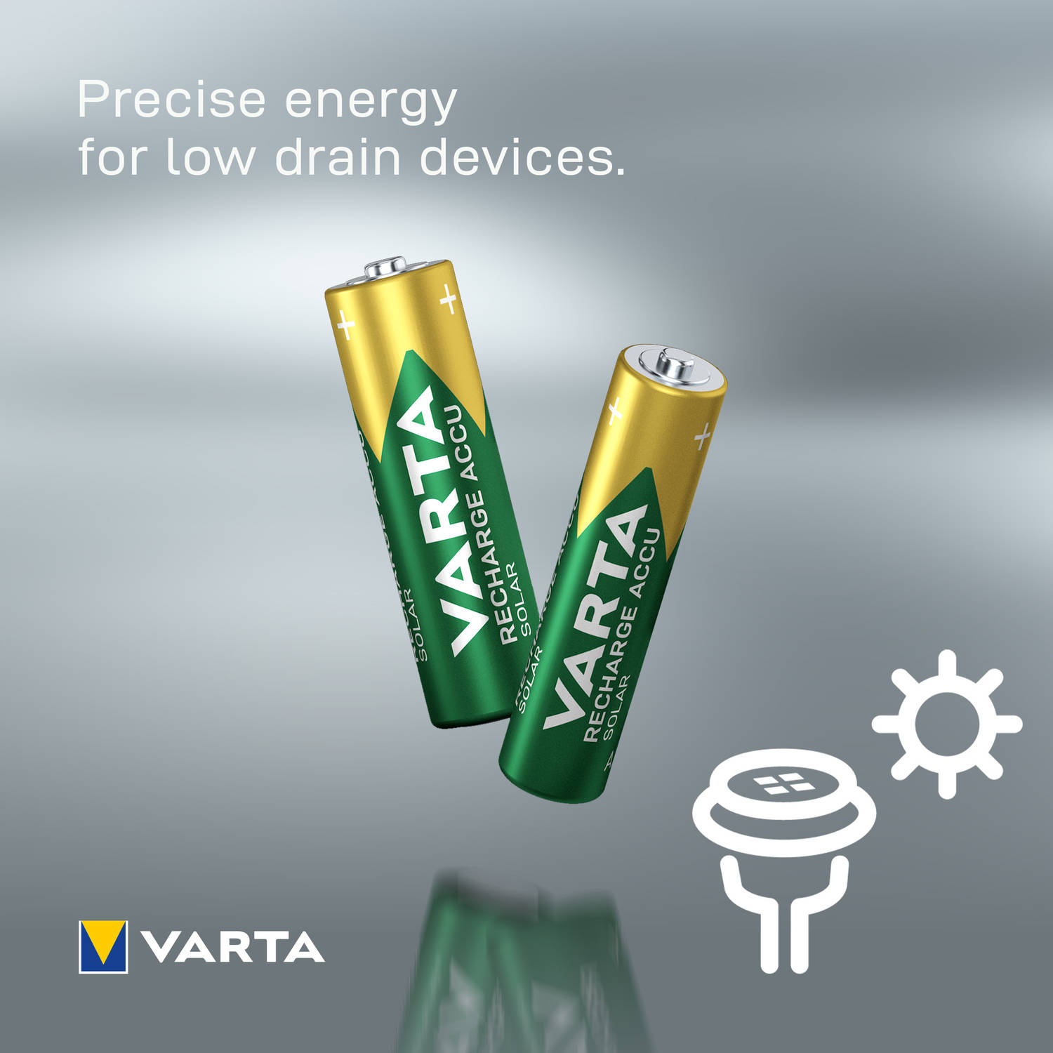 platform mond Veroorloven Varta oplaadbare batterijen - Solar HR06 AA 800 mAh | Blokker