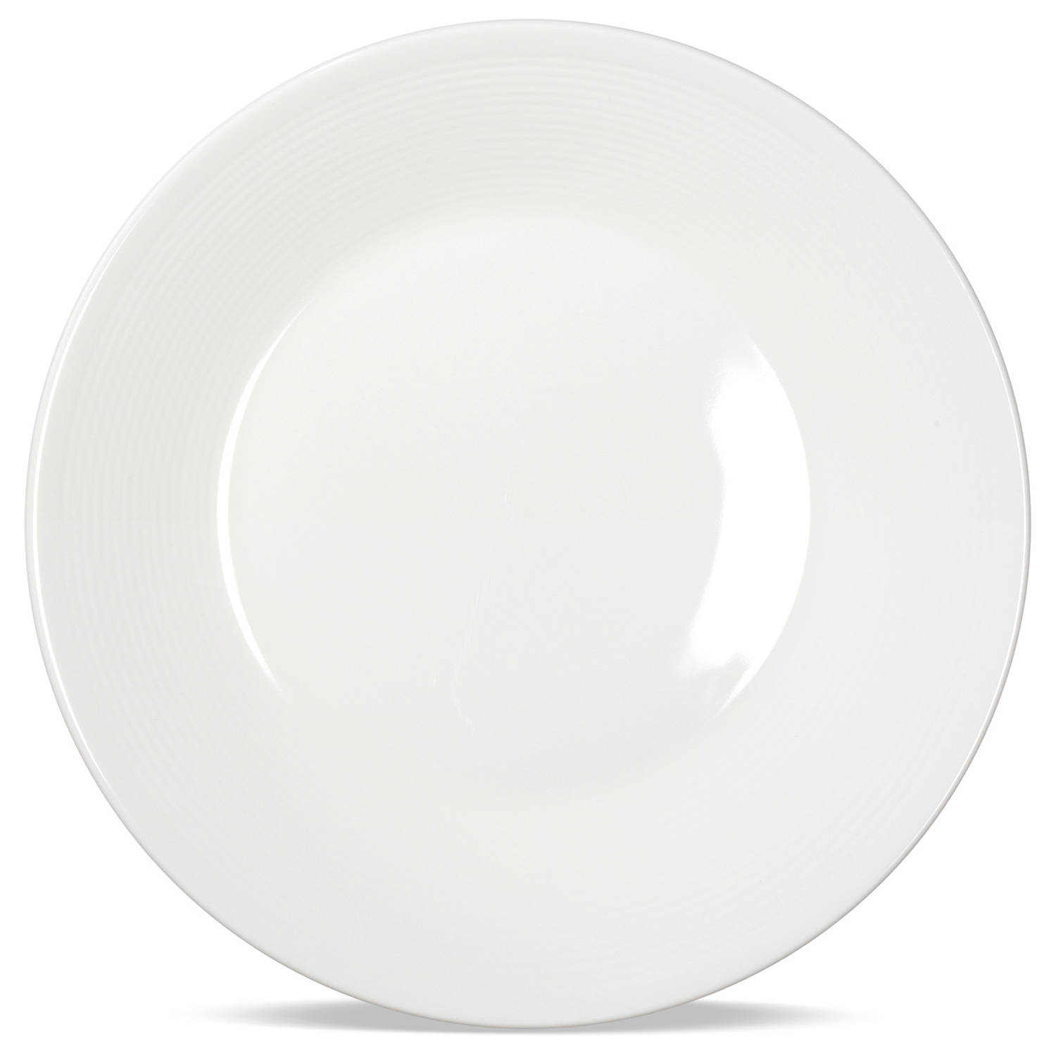 Hoge blootstelling strip Speciaal New York ontbijtbord - Ø 21,5 cm - wit | Blokker