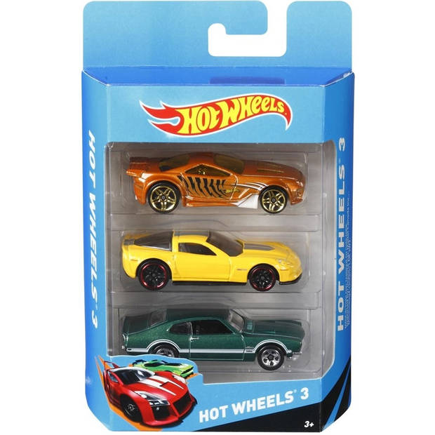 Hot Wheels auto 3-pack