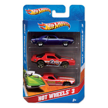 Hot Wheels auto 3-pack