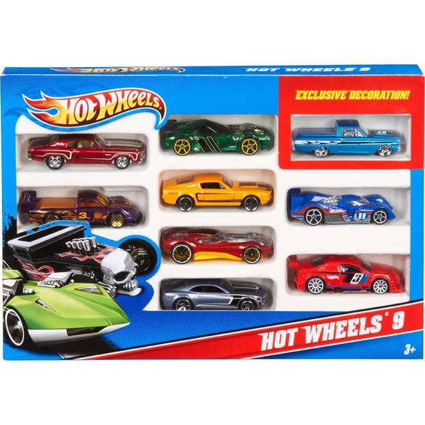 Hot Wheels auto's 10 stuks