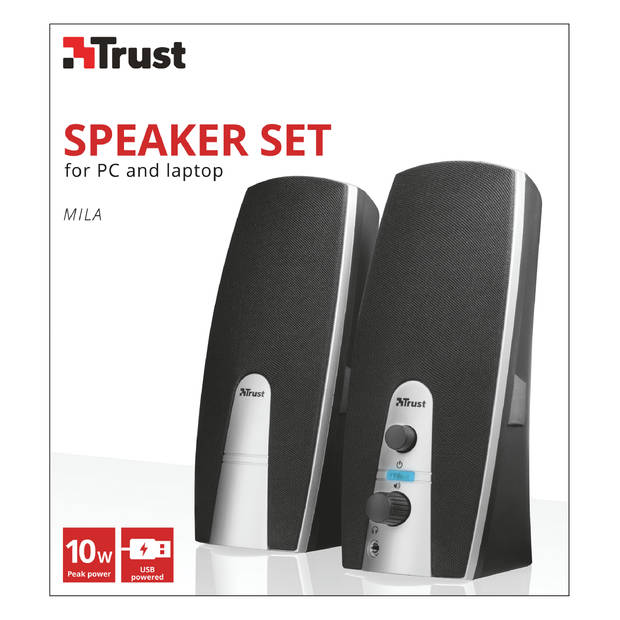 Trust MiLa Stereo Speakerset