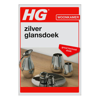 HG zilver glansdoek 1 st