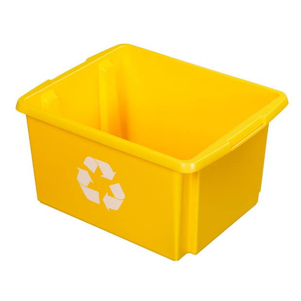 Sunware Nesta eco box - 32 liter - geel